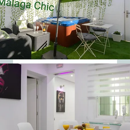 Chic Jacuzzi Y Playa Apartamento Málaga